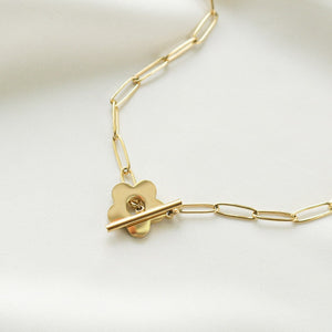 Ana Flower Chain Necklace
