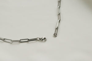 Hayden Chain Link Necklace (Silver)